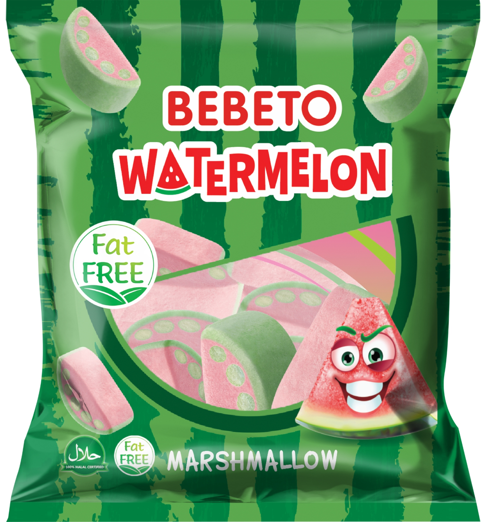 Суфле маршмеллоу Bebeto Watermelon 60г