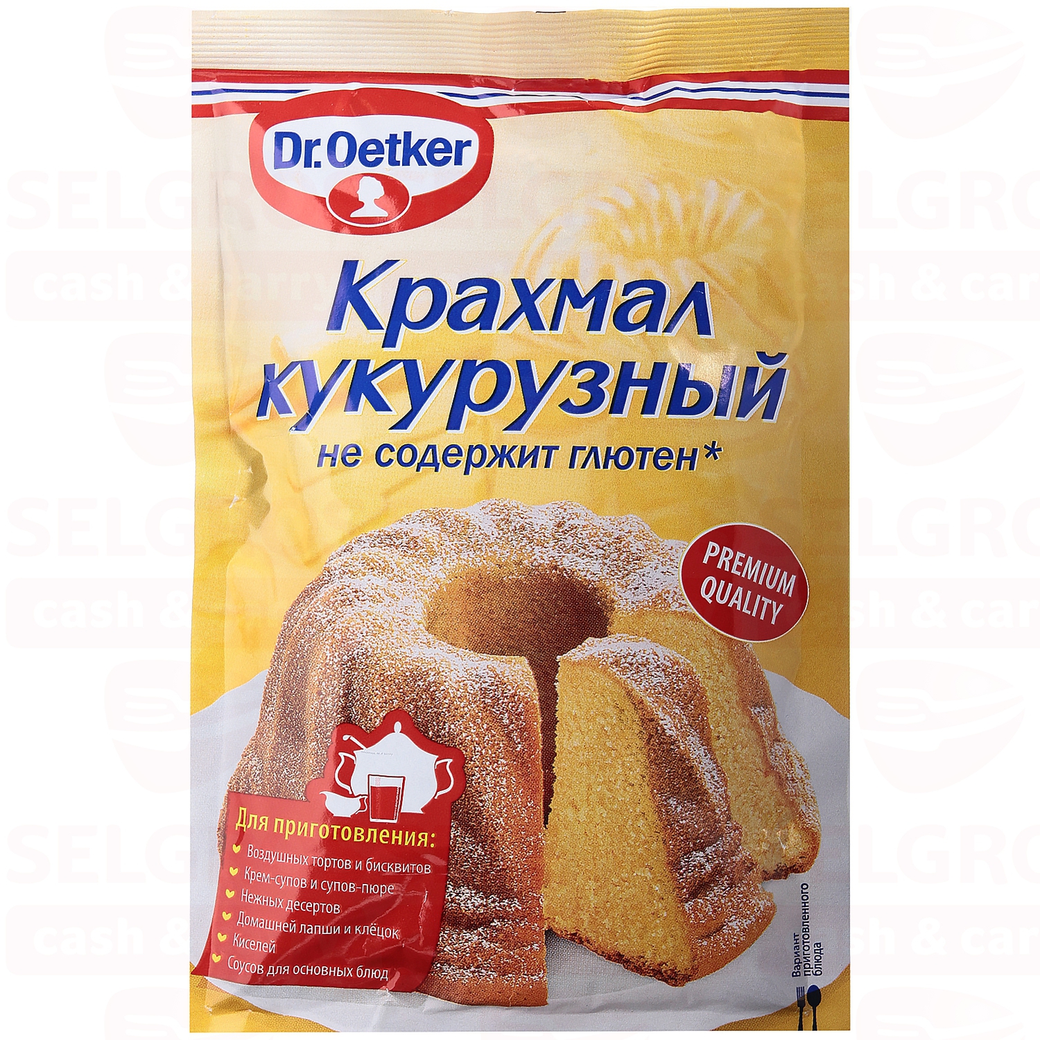 Крахмал кукурузный DR. BAKERS, 100г