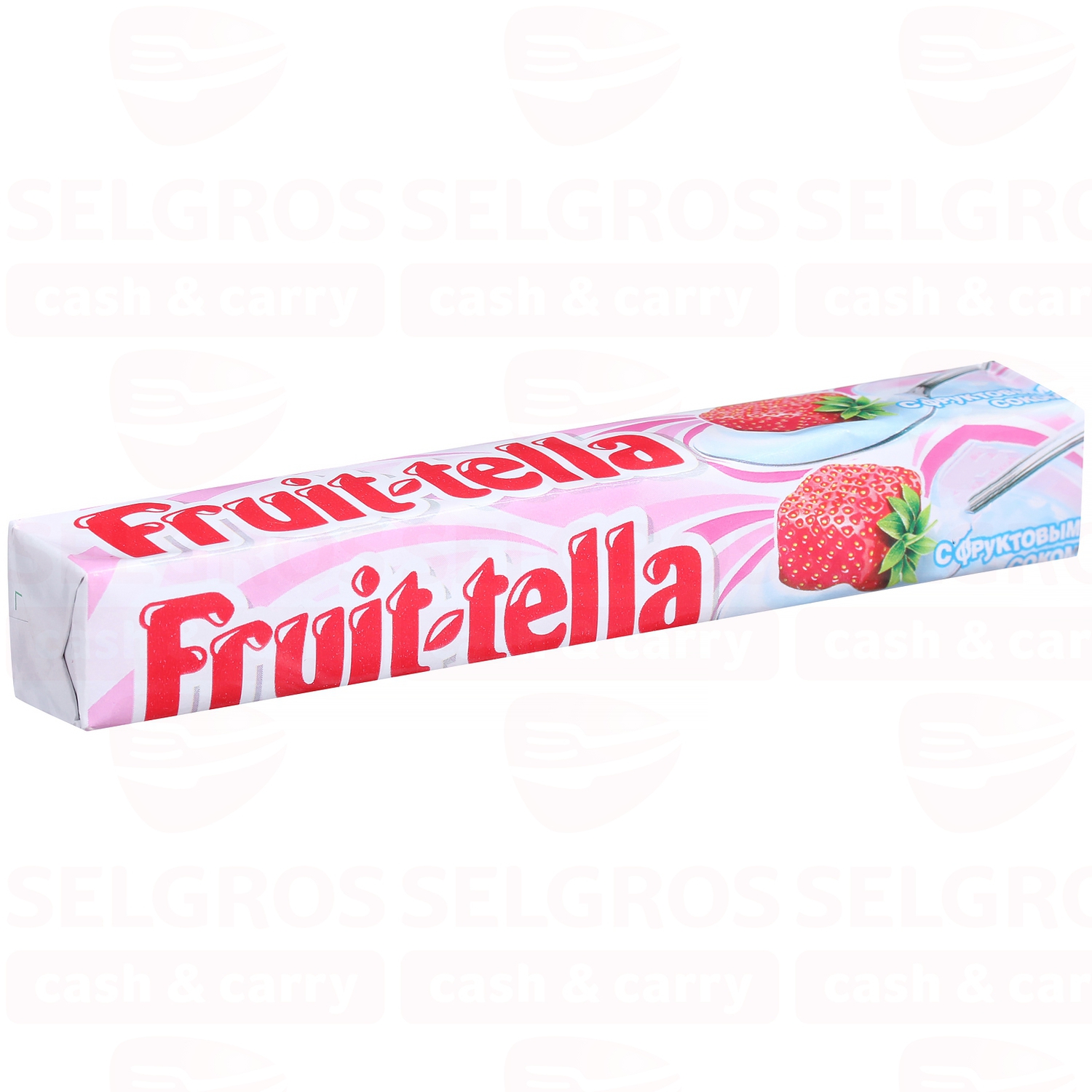 Жевательные конфеты FRUITTELLA клубничный йогурт, 41г