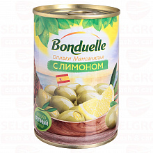 Оливки BONDUELLE с лимоном, 300мл