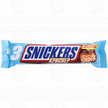 Батончик SNICKERS криспер 3х20г, 60г