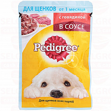 Корм для щенков влажный PEDIGREE говядина, 85г