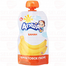 Пюре фруктовое АГУША банан, 90г