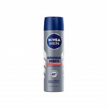 Дезодорант NIVEA MEN антиперспирант, спрей, серебряная защита, 150мл