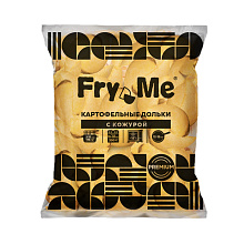 Картофель дольки FRY ME с кожурой, 2.5кг