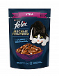 Корм для кошек влажный PURINA FELIX MEAT SLICES с уткой, 75г