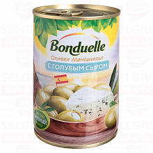 Оливки BONDUELLE с голубым сыром, 300г