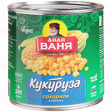 Кукуруза сладкая ДЯДЯ ВАНЯ, 425г